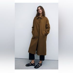Zara Wool blend oversized coat